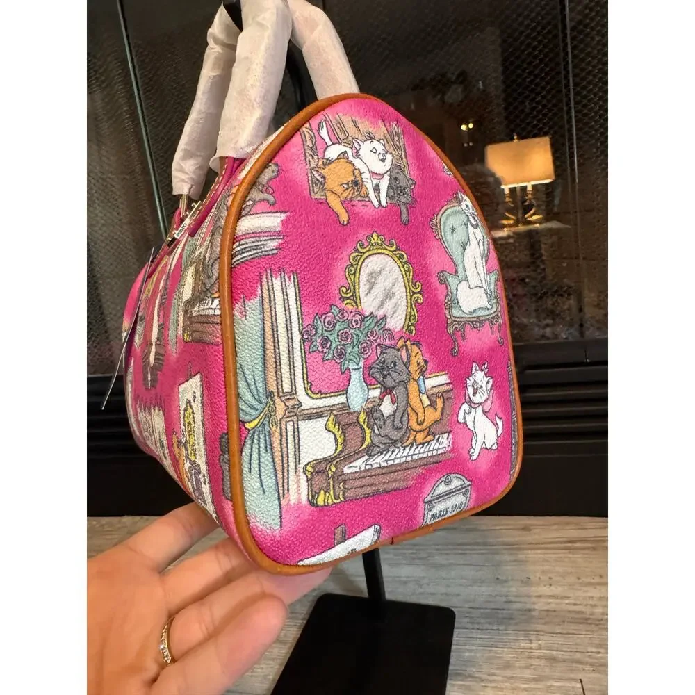 Dooney & Bourke hot pink 50th anniversary Aristocats NWT satchel handbag purse